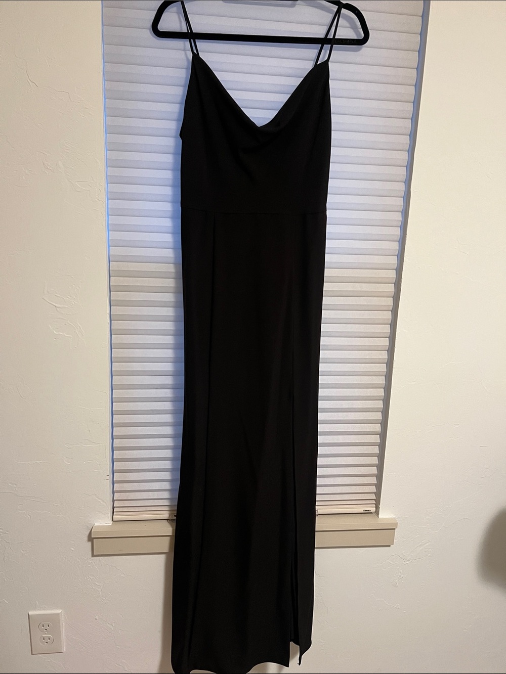 Amsale Black Bridesmaid Dress